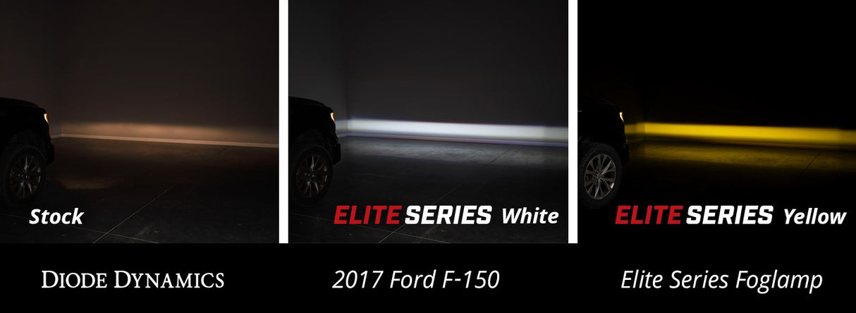 Elite Series Fog Lamps for 2020-2022 Ford Super Duty (w/ Halogen Fog Lights) (pair)