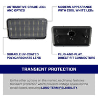 2018-2025 Jeep JL Wrangler LED License Plate Light (one)