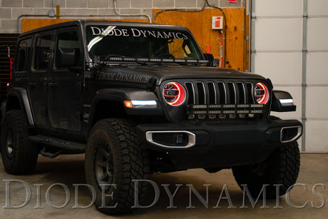 RGBW HD LED Halos for 2018-2025 Jeep JL Wrangler (pair)