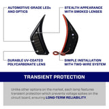 2018-2025 Jeep JL Wrangler LED Fender Lights (pair)
