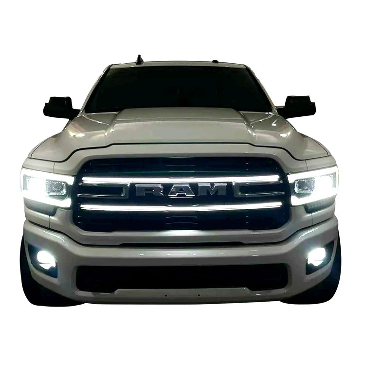 2019-2023 Ram 2500/3500 Laramie LED Grille Accent Bar – Curved Fit
