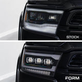 2019-2024 Ram 1500 Sequential LED Projector Headlights (pair)