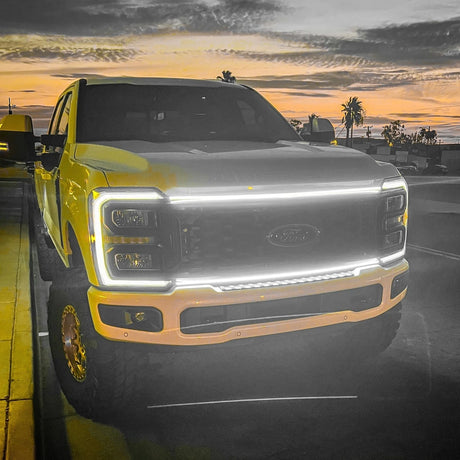 2023-2026 Ford Super Duty “Ghost” LED Grille Light Kit – F-250/F-350/F-450/F-550