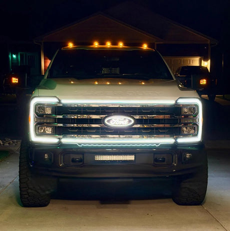 2023-2026 Ford Super Duty “Ghost” LED Grille Light Kit – F-250/F-350/F-450/F-550