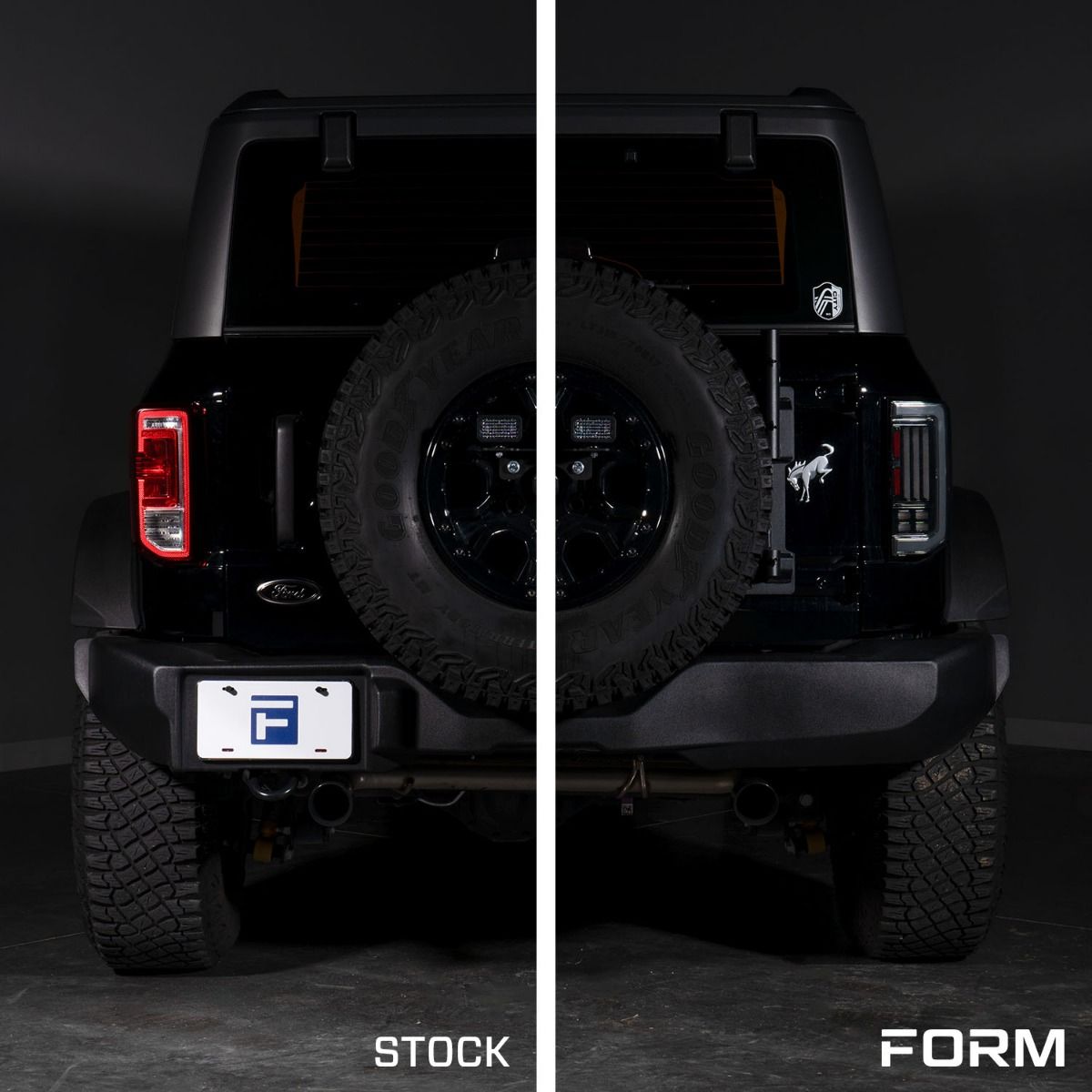 2021-2025 Ford Bronco LED Tail Lights (pair)