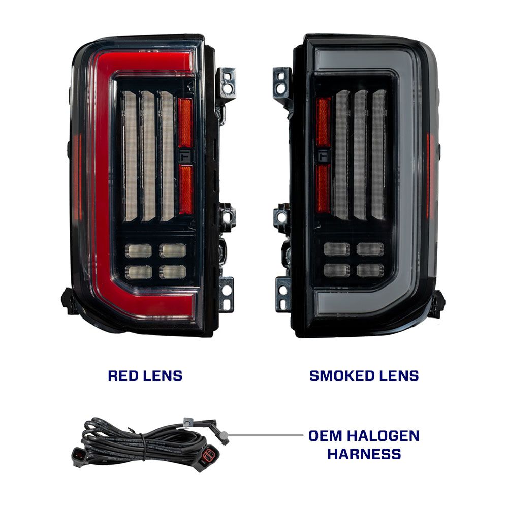 2021-2025 Ford Bronco LED Tail Lights (pair)