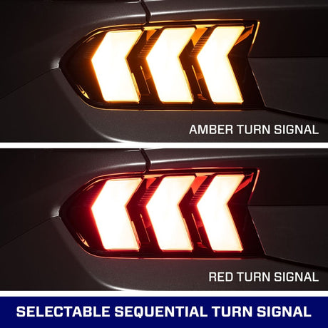 2024-2025 Ford Mustang Sequential LED Tail Lights (pair)