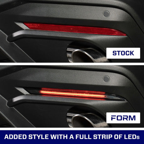 2024-2025 Ford Mustang LED Rear Reflectors (pair)