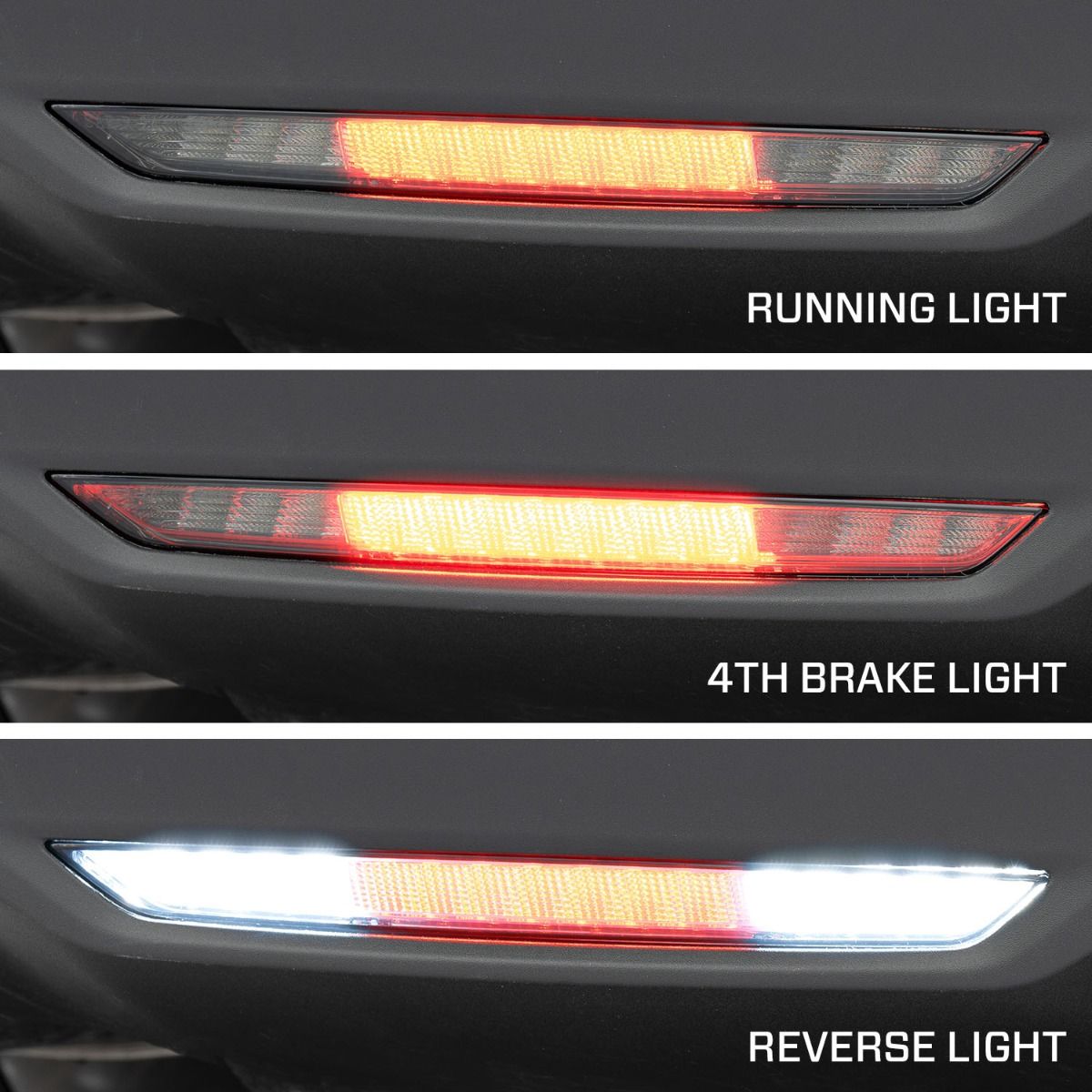 2024-2025 Ford Mustang LED Reverse Lamp with 4th Brake Light