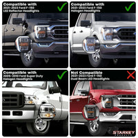 Ford F-150 (2021-2023) and Super Duty (2005-2010) Parking & Turn Signal Adapter for Halogen and LED Reflector Headlights (2021-2023)