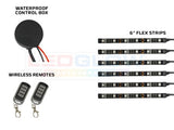 Advanced Red LED Mini Motorcycle Lighting Kit