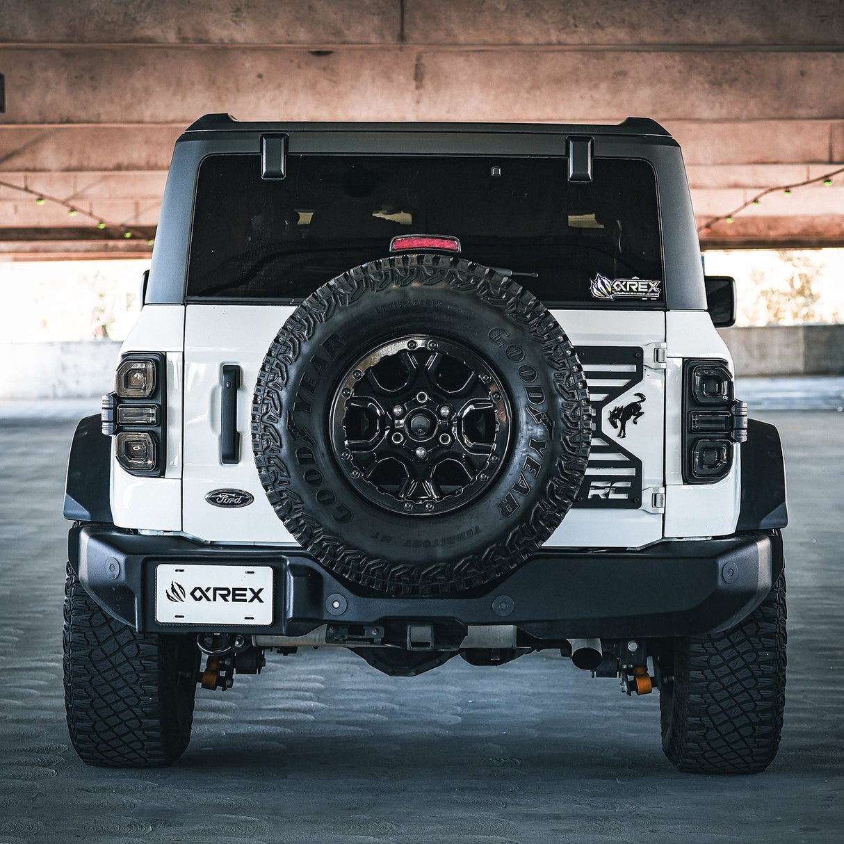 PRE-ORDER: 21-25 Ford Bronco NOVA-Series Prismatic LED Tail Lights Alpha-Black (ETA late Jul)