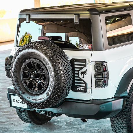 PRE-ORDER: 21-25 Ford Bronco NOVA-Series Prismatic LED Tail Lights Black (ETA late Jul)