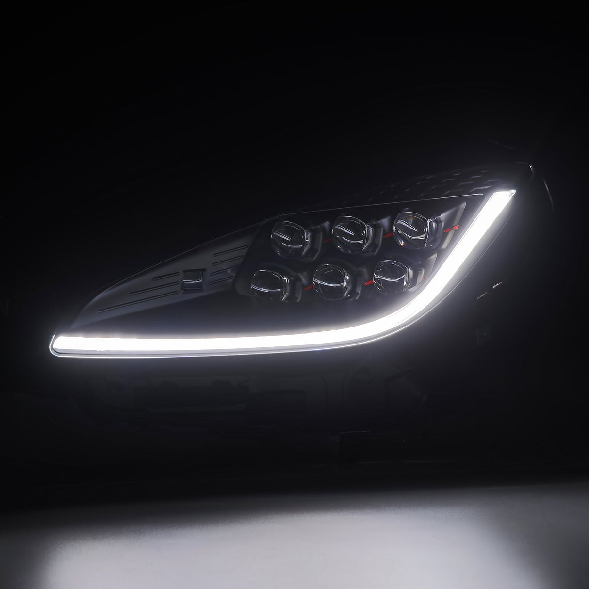 21-24 Toyota GR86/Subaru BRZ NOVA-Series LED Projector Headlights Alpha-Black