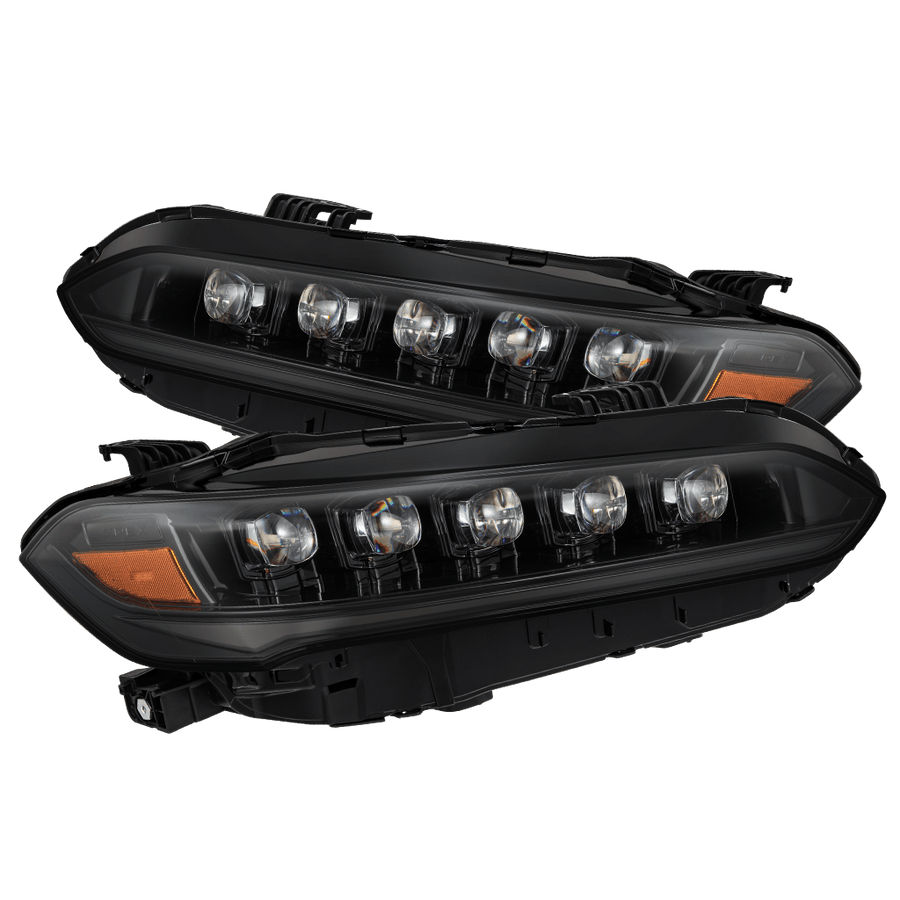 22-25 Honda Civic NOVA-Series LED Projector Headlights Alpha-Black