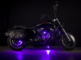 8pc Purple LED Pod Lighting Kit