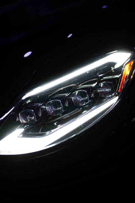 23-25 Nissan Z NOVA-Series LED Projector Headlights Alpha-Black