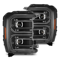 23-26 Ford Super Duty LUXX-Series LED Projector Headlights Alpha-Black