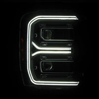 23-26 Ford Super Duty LUXX-Series LED Projector Headlights Alpha-Black