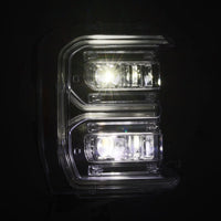 23-26 Ford Super Duty LUXX-Series LED Projector Headlights Chrome