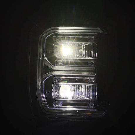 23-26 Ford Super Duty LUXX-Series LED Projector Headlights Chrome