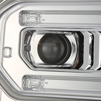 23-26 Ford Super Duty LUXX-Series LED Projector Headlights Chrome