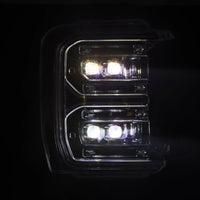 23-26 Ford Super Duty NOVA-Series LED Projector Headlights Black