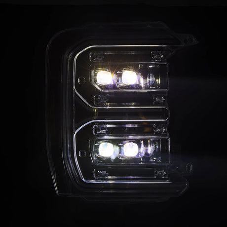 23-26 Ford Super Duty NOVA-Series LED Projector Headlights Black