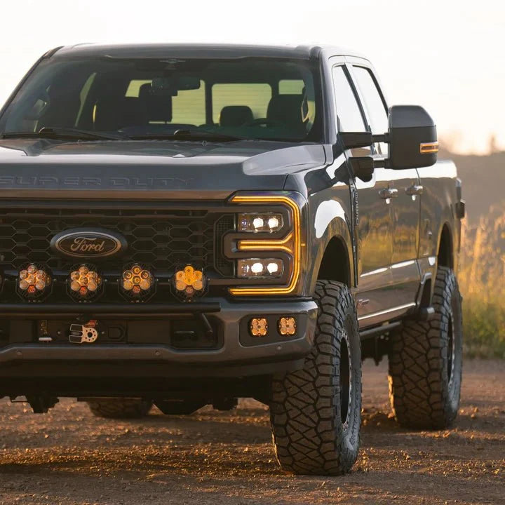23-26 Ford Super Duty NOVA-Series LED Projector Headlights Chrome