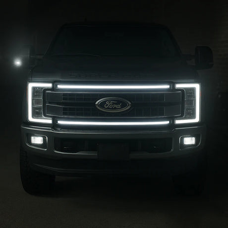 2017-2019 Ford Super Duty Platinum “Ghost” LED Grille Light Bar – F-250/350/450/550