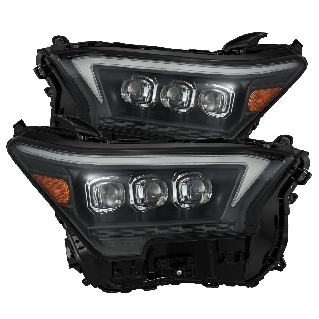 24-25 Toyota Tacoma /25-up 4Runner OG-Style NOVA-Series LED Projector Headlights Black