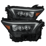 24-25 Toyota Tacoma /25-up 4Runner OG-Style NOVA-Series LED Projector Headlights Black
