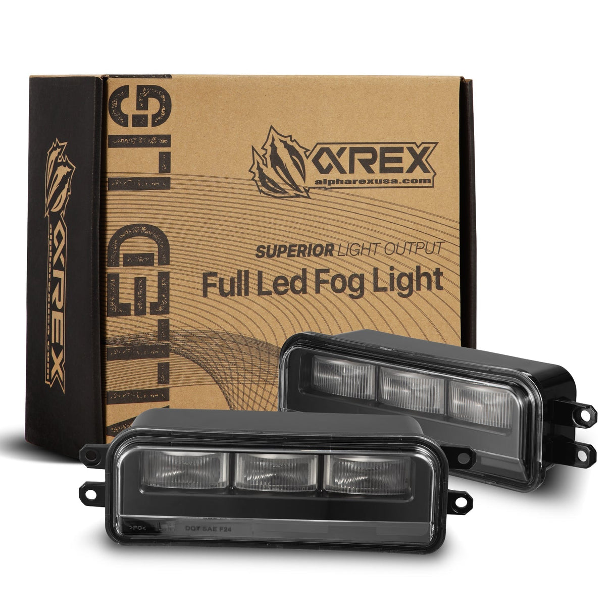 24-25 Toyota Tacoma / 22-25 Tundra/Sequoia / 25 4Runner DoubleTap Dual Color LED Projector Fog Lights