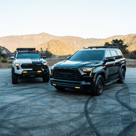 24-25 Toyota Tacoma / 22-25 Tundra/Sequoia / 25 4Runner DoubleTap Dual Color LED Projector Fog Lights