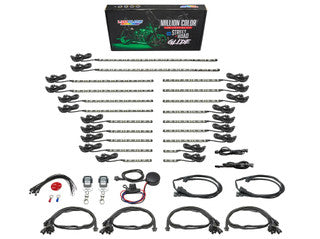 Advanced Million Color LED Motorcycle Lighting Kit for Harley Davidson Road Glide & Street Glide