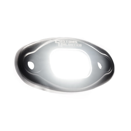 Pure White 24 LED High Intensity Rock Light Pod