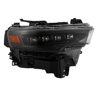 25-26 Ram 1500 NOVA-Series LED Projector Headlights Alpha-Black