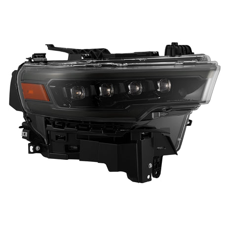 25-26 Ram 1500 NOVA-Series LED Projector Headlights Alpha-Black