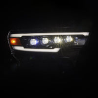 25-26 Ram 1500 NOVA-Series LED Projector Headlights Alpha-Black