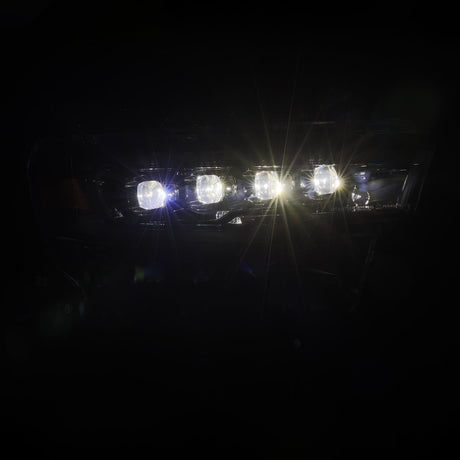 25-26 Ram 1500 NOVA-Series LED Projector Headlights Alpha-Black