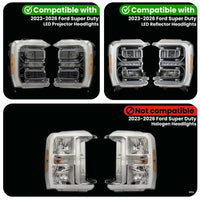 FORD SUPER DUTY DYNAMIC LED HEADLIGHT ADAPTER (2023-2024)