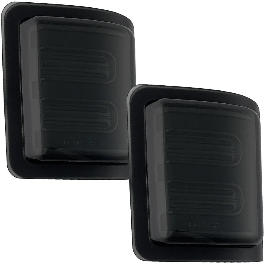 08-16 Ford Super Duty F250/F350/F450 OLED Side Mirror Lenses (2-Piece Set) | Sequential Amber Turn Signals