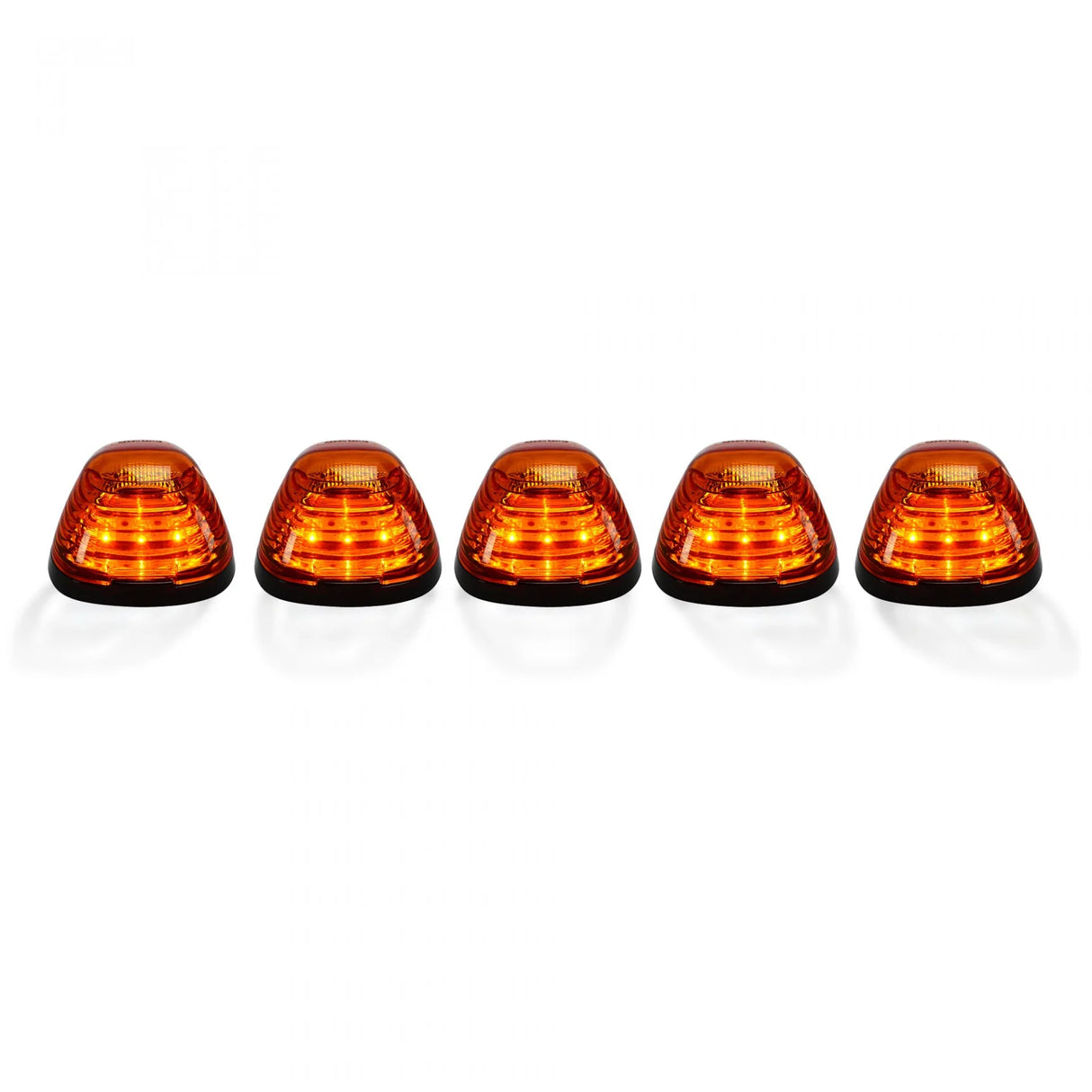 Ford Super Duty 99-16 5-Piece Cab Lights LED Amber Lens in Amber LED (FRESH INSTALL)