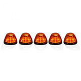 Ford Super Duty 99-16 5-Piece Cab Lights LED Amber Lens in Amber LED (FRESH INSTALL)