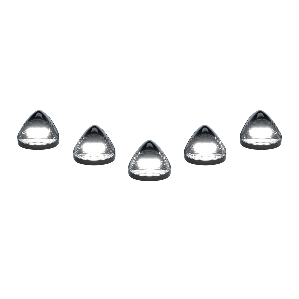 Ford Super Duty 99-16 5-Piece Cab Light Set OLED Bar-Style Smoked Lens in White OLED (FRESH INSTALL)