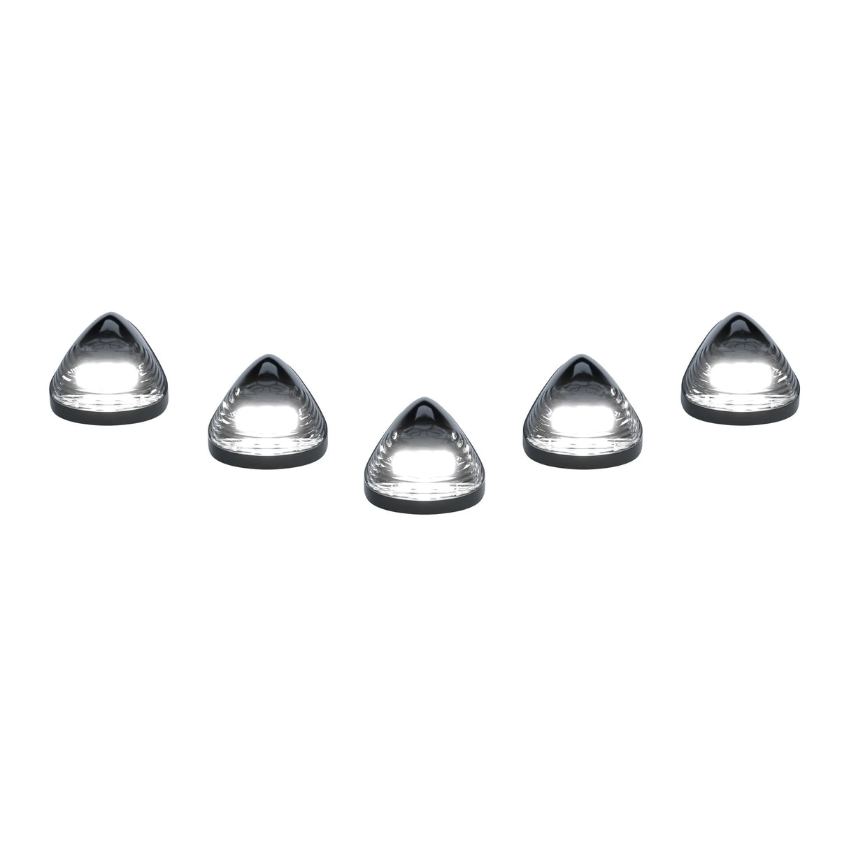 Ford Super Duty 99-16 5pc Cab Light Set LED Smoked Lens in White (FRESH INSTALL)