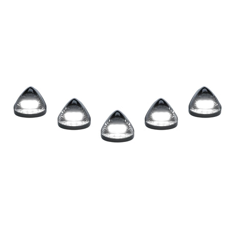 Ford Super Duty 99-16 5pc Cab Light Set LED Smoked Lens in White (FRESH INSTALL)