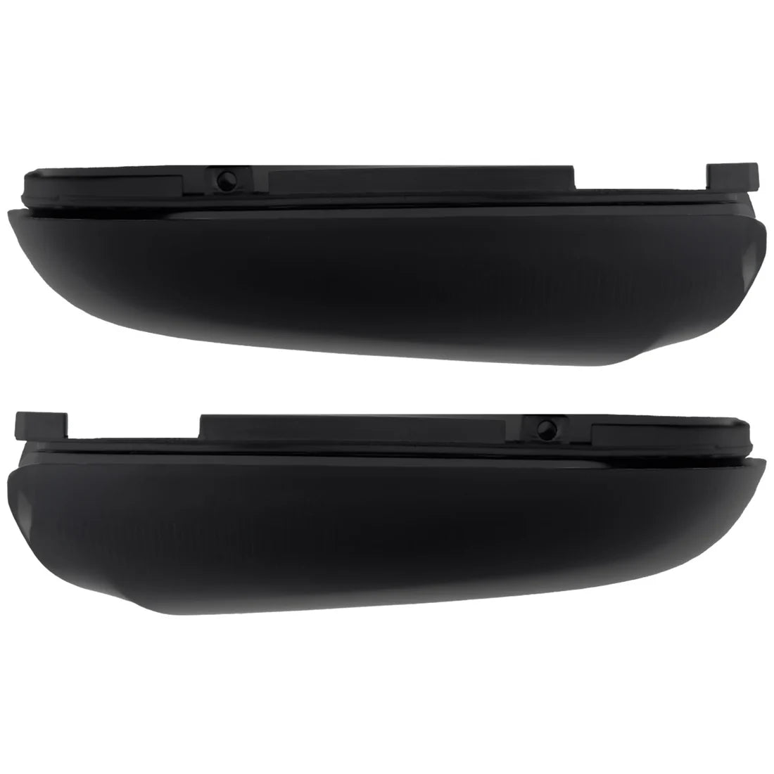 Dodge 10-18 RAM 2500/3500 Side Mirror Lights (2-PC Set) High Power LED White Running Lights, Puddle Lights & Scanning Amber Turn Signals - Smoked Lens