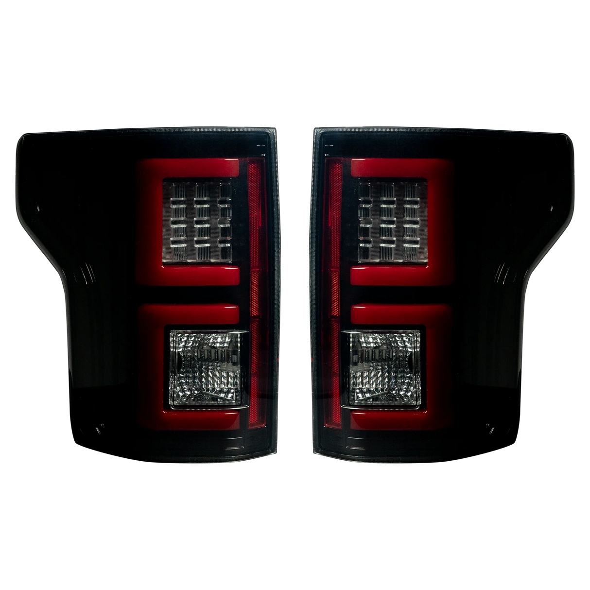 Ford F150 18-20 OLED Tail Lights in Smoked