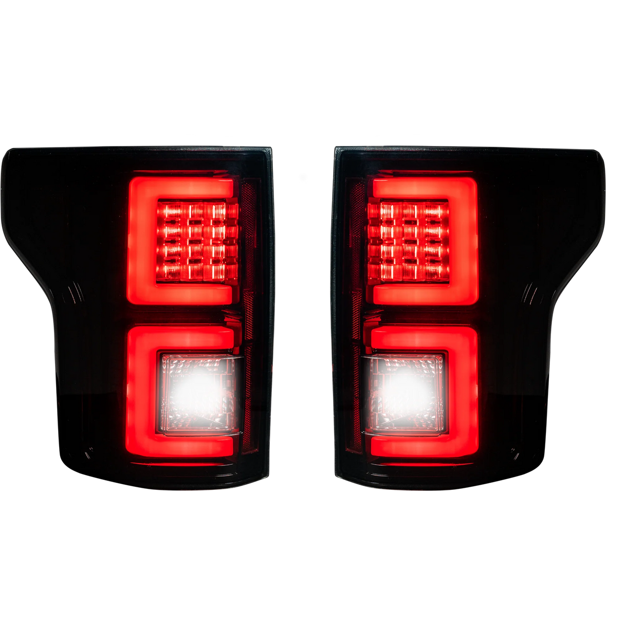 Ford F150 18-20 OLED Tail Lights in Smoked